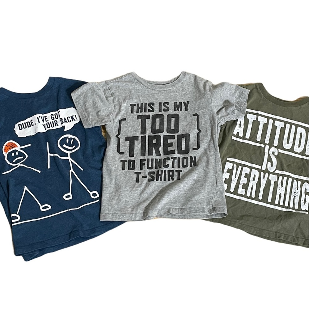 Set of 3 boys children’s place tees